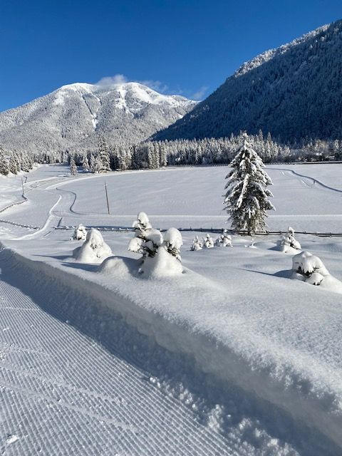 Langlaufloipe in Bayrischzell